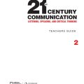 (PDF) | 21st Century Communication 2 Teacher's Guide , Listening, Speaking, and Critical Thinking (Sách giáo viên)