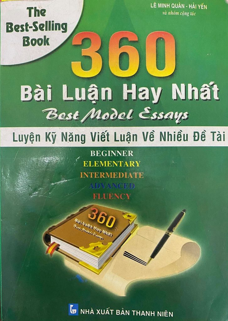360 bài luận hay nhất, luyện kỹ năng viết luận nhiều đề tài, Lê Minh Quân, Hải Yến