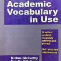 Academic vocabulary in use, từ vựng tiếng Anh thực hành Michael McCarthy, Felicity O'Dell