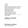 PDF | An introductory English Grammar, 4th edition, Norman C. Stageberg