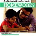(PDF) Are students given too much homework by Katie Kawa, bộ Points of view, Kidhaven Publishing