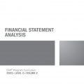 PDF | CFA 2023 Level 2 Curriculum Volume 2, Financial Statement Analysis