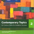 PDF + Mp3 | Contemporary Topics 2, 4th Edition, 21st Century Skills for Academic Success, Pearson, Ellen Kislinger, Michael Rost