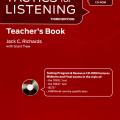 (Download PDF) | Developing tactics for listening Teacher's Book, Third Edition, Jack C. Richards, Grant Trew, 3rd edition
