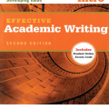 (Download PDF) Effective Academic Writing Intro, Developing Ideas, Alice Savage, Oxford