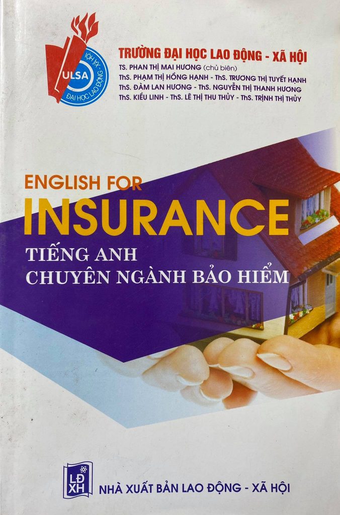 English for insurance, tiếng Anh chuyên ngành bảo hiểm