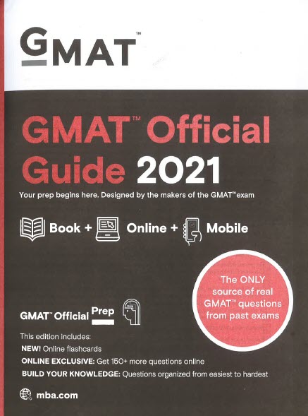 Gmat Official Guide 2021 by Graduate Management Admissions Council (GMAC)