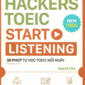 Hacker toeic Start Listening, new toeic, David Cho