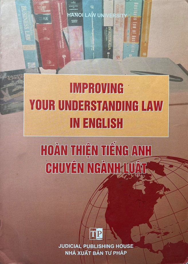 Hoàn thiện tiếng Anh chuyên ngành luật, Improving your understanding law in english