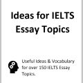(Download PDF) | Ideas for Ielts Essay Topics, Useful Ideas and Vocabulary for over 150 Ielts Essays Topics, Elizabeth Ferguson