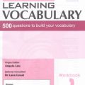 (PDF) Learning vocabulary 500 questions to build your vocabulary Workbook 1, Angela Leu, Dr. Lana Israel