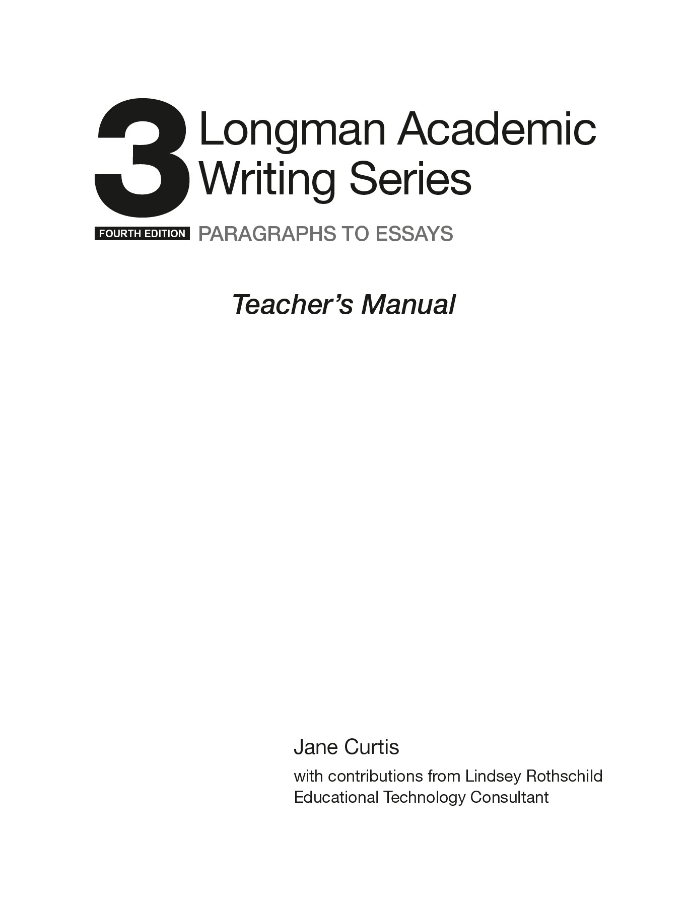 売切り特価 Longman Academic Writing Series 3 | academiadevendasmb