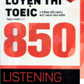 (PDF + Mp3) | Luyện thi Toeic 850 Listening, 5 tiếng mỗi ngày đạt ngay 850 điểm, Jo Gang-Soo