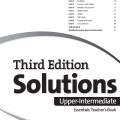 PDF | Oxford Solutions Upper-Intermediate 3rd Teacher's Book, Helen Halliwell