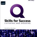 (PDF + Mp3) | Q Skills for Success Intro, Listening and Speaking, Kevin McClure, Mari Vargo, 3rd edition