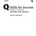 (download PDF) Q:Skills for success 4, second edition, reading and writing Teacher's Handbook, 2nd edition, Oxford