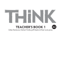 (PDF) | Think 1 Teacher's Book, A2, Zoltan Rezmuves, Herbert Puchta, Jeff Stranks & Peter Lewis-Jones