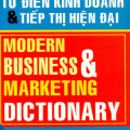 Từ điển kinh doanh và tiếp thị hiện đại English - Vietnamese, Cung Kim Tiến